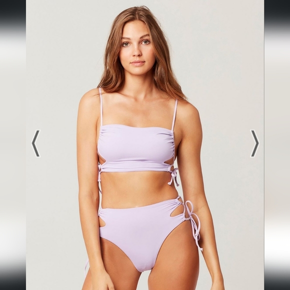 L*SPACE Pink Bikini Set XS - Picture 8 of 8